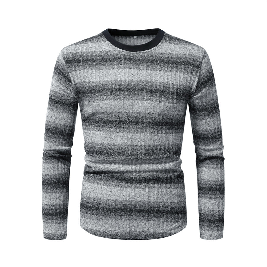 Men's long-sleeve shirt with modern structured pattern Lune London