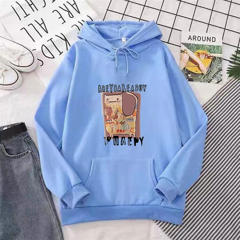 Women's hoodie with creative graphic design Chic & Stil