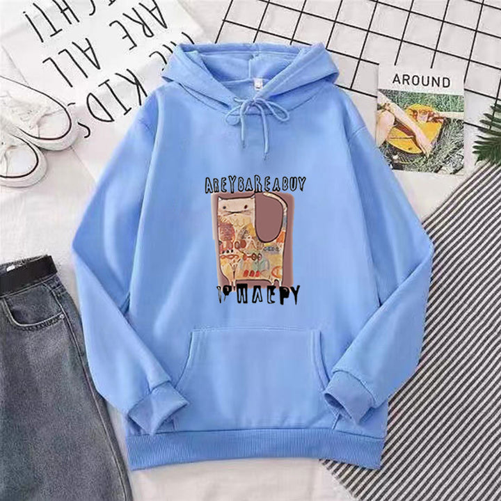 Women's hoodie with creative graphic design Chic & Stil