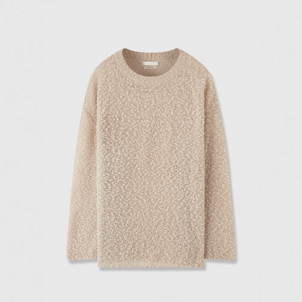 Pull en tricot confortable pour femme avec un matériau doux et une coupe oversize Chic & Stil