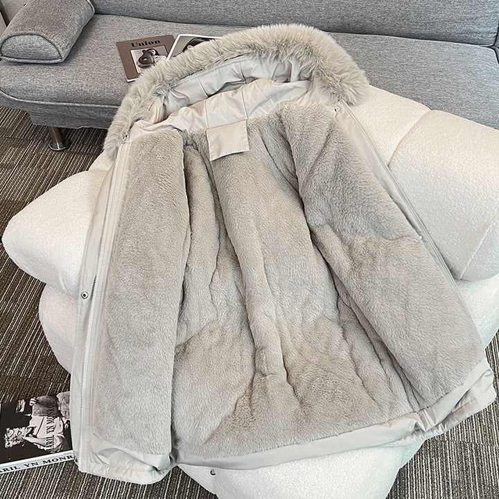 Ladies Fashionable Winter Parka with Cozy Inner Lining and Practical Pockets Lune London