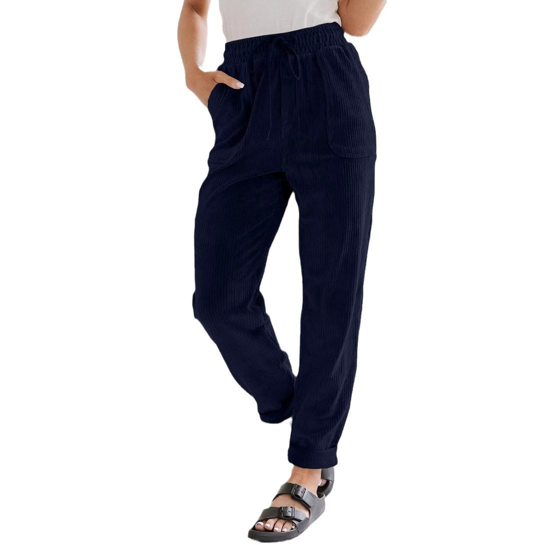Women Relaxed Pleated Lounge Pants Lune London