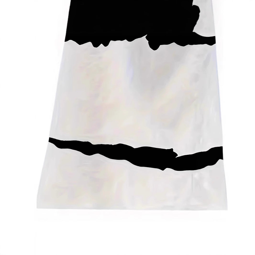 Trend palazzo pants for women with elastic waistband and decorative striped pattern Lune London