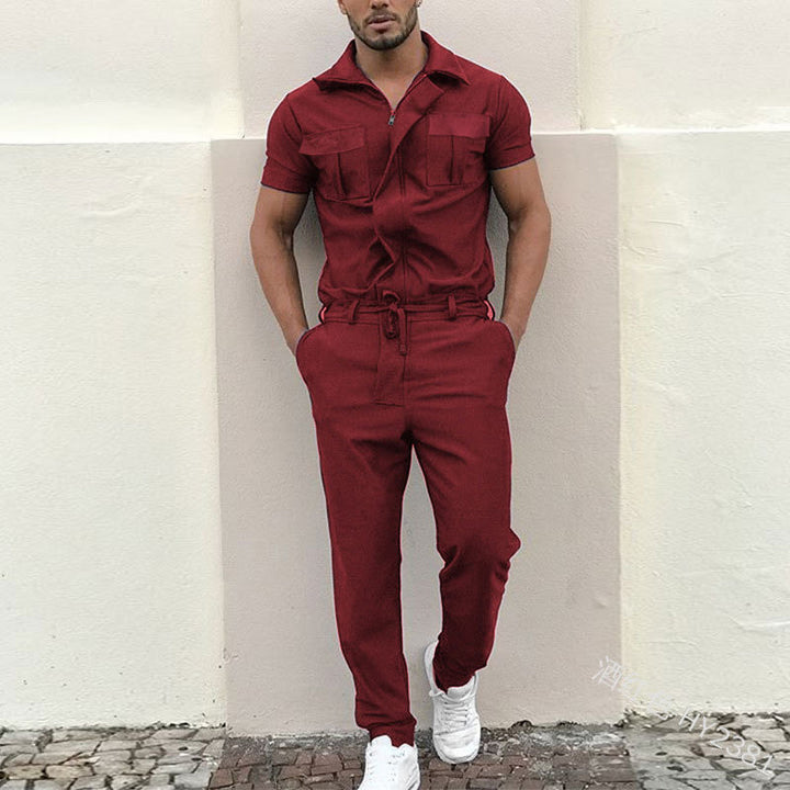 Ladies' jumpsuit with practical pockets and elastic waistband Lune London