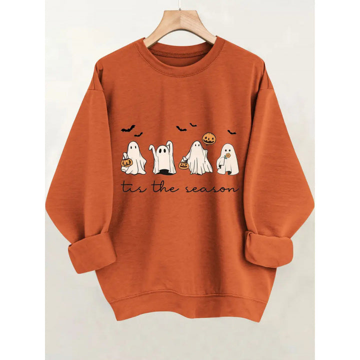 Women's sweatshirt with playfully spooky design Lune London