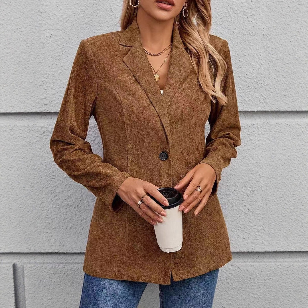 Trendy oversized blazer for women in structured material Lune London