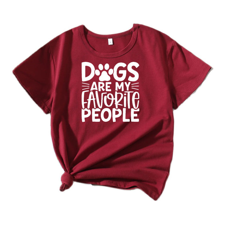 Graphic T-shirt for dog-loving women Lune London