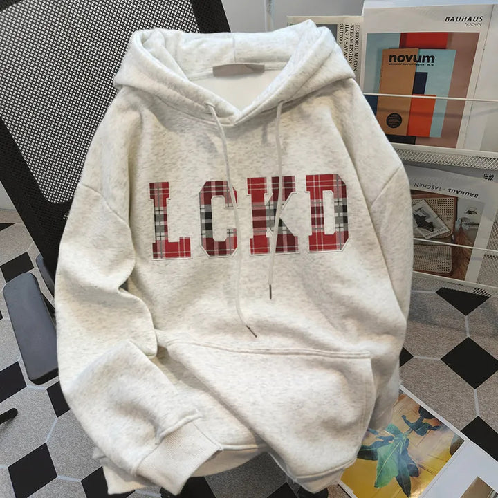 Sweat à capuche pour femmes avec lettrage tendance Chic & Stil