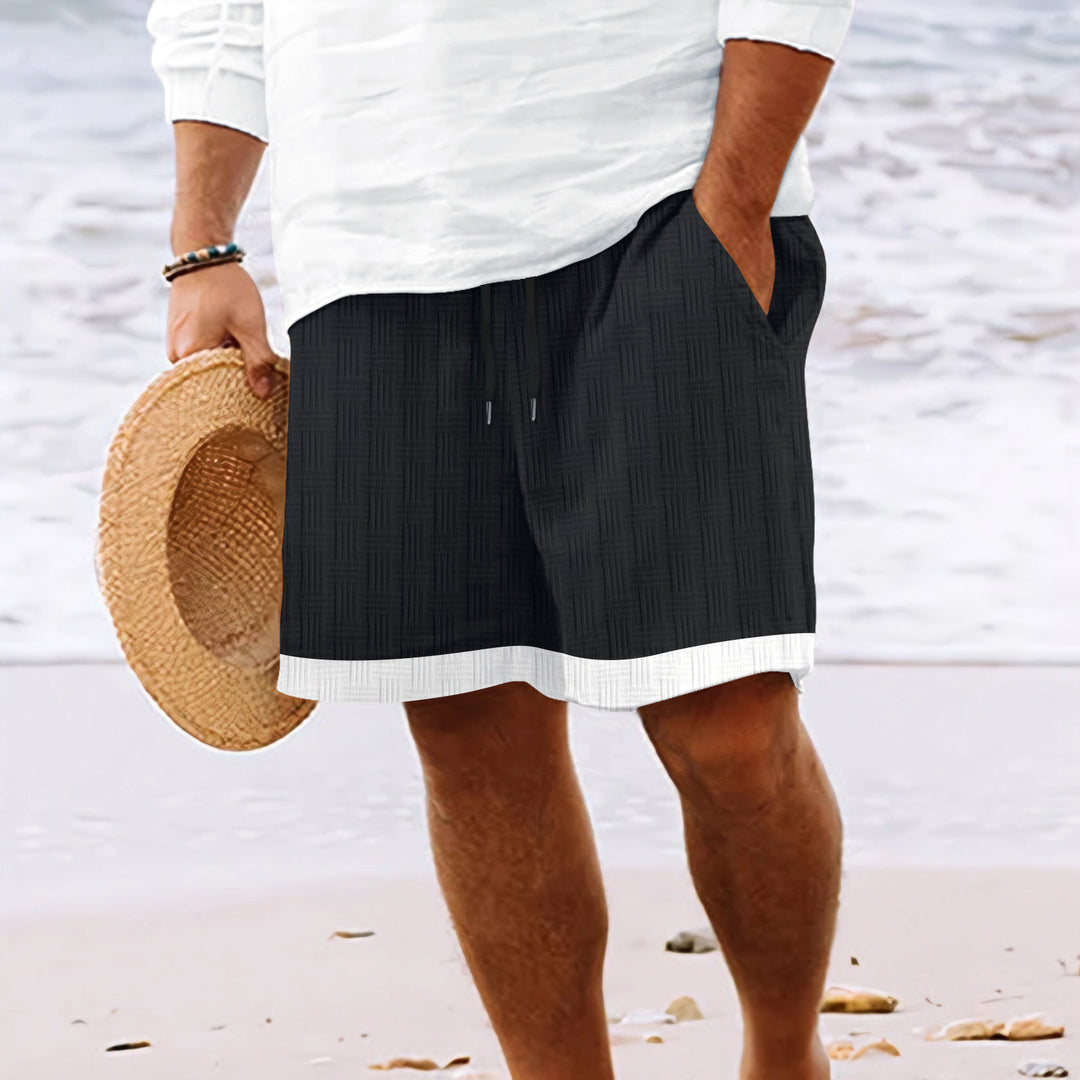 Chic and Stylish Structured Men's Beach Shorts