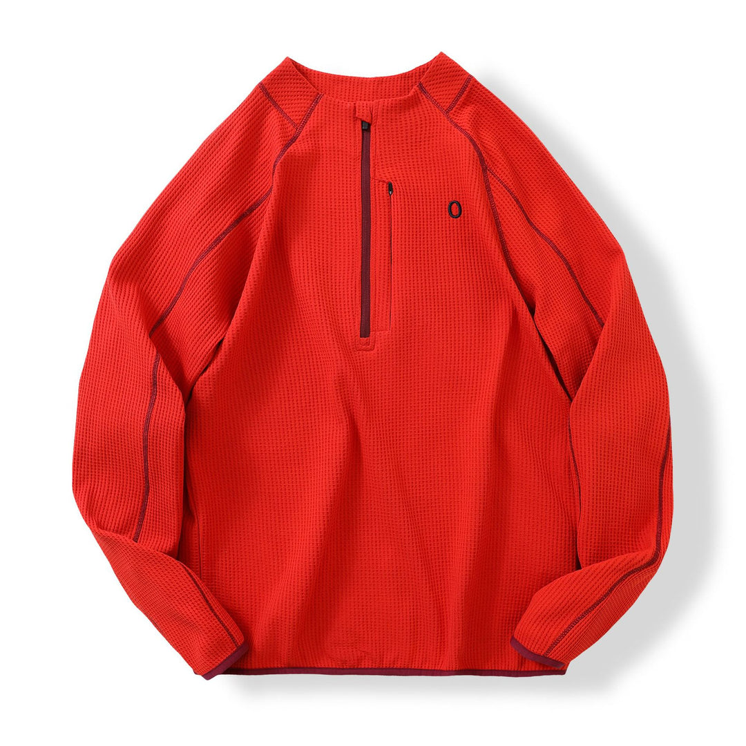 Pull fonctionnel pour femme avec fermeture éclair innovante et surface texturée Chic & Stil