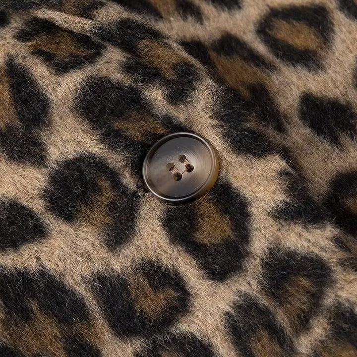 Veste blazer élégante pour femme à imprimé animal Chic & Stil