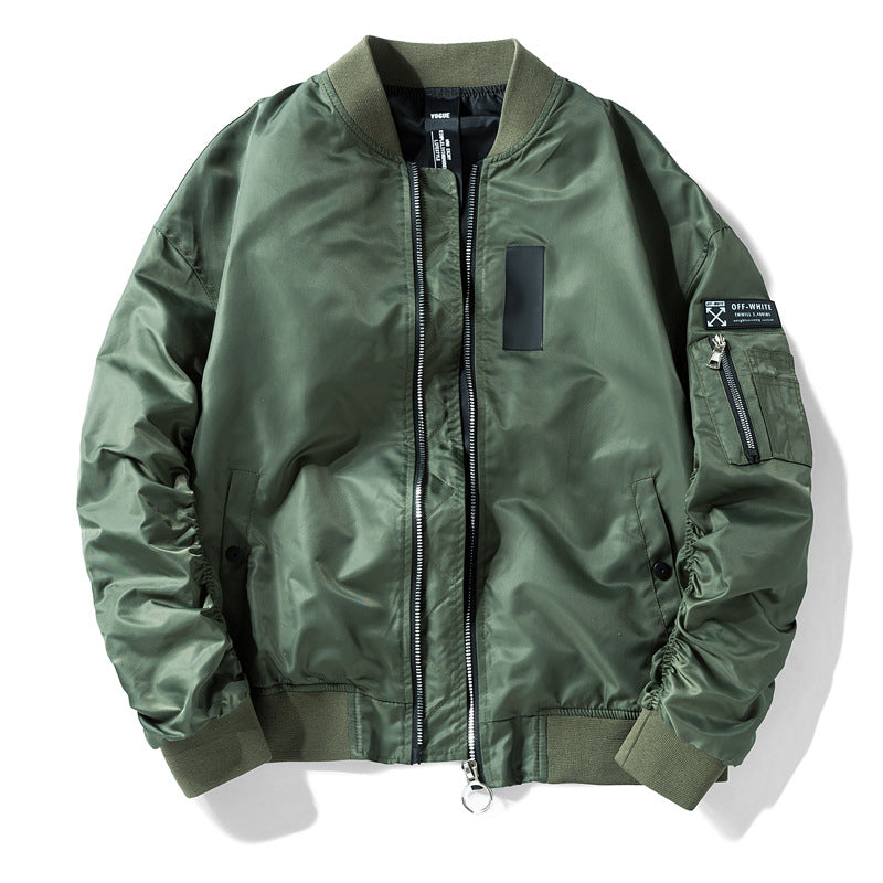 Casual bomber jacket for men with practical pockets Lune London