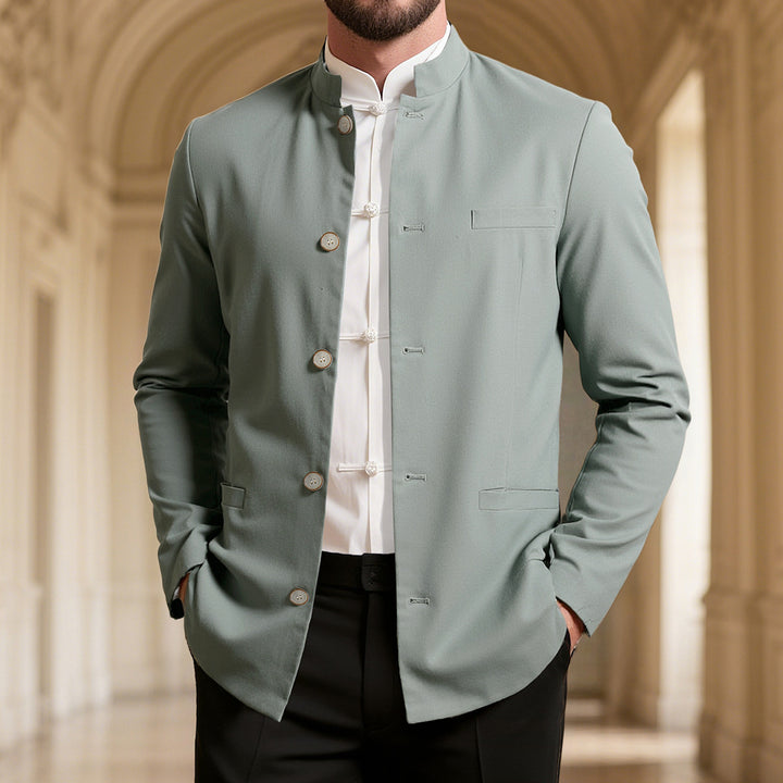 Lune London Men's High Collar Blazer