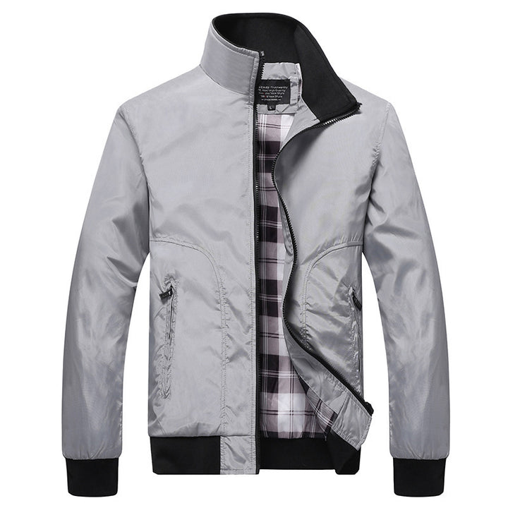Urban leisure jacket for men with collar Lune London