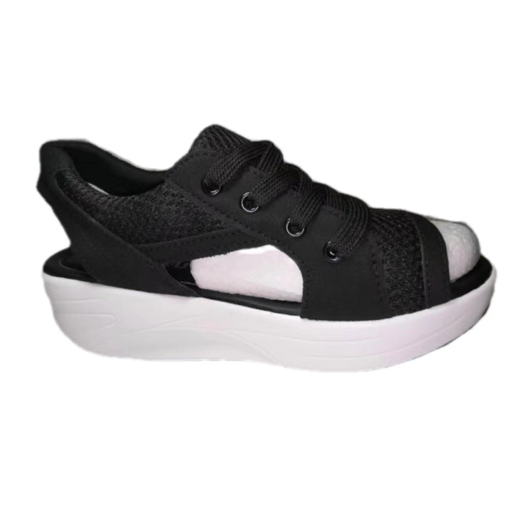 Lune London mesh platform sandals for women