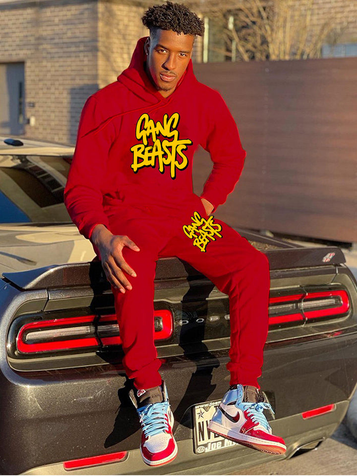 Men's sports set with striking graphic print Lune London