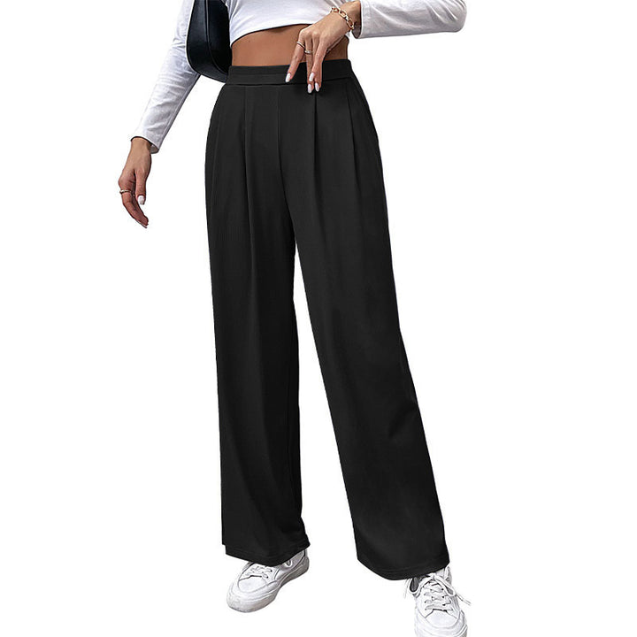 Women Pleated Wide Pants Lune London