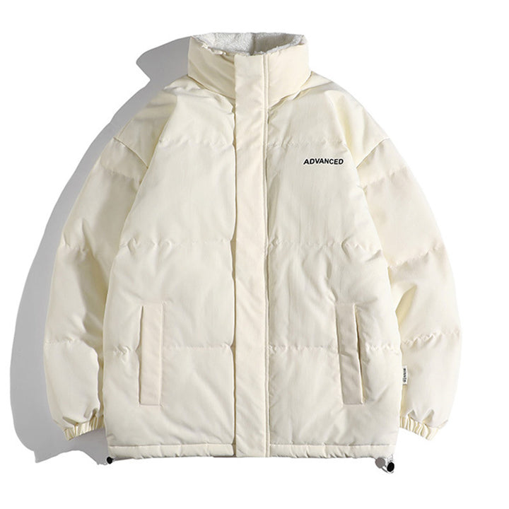 Ladies comfortable quilted jacket with high collar Lune London