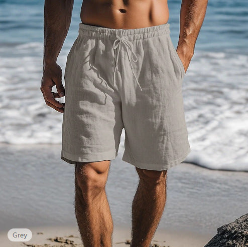 Shorts de bain pour hommes avec taille élastique et poches pratiques Lune London