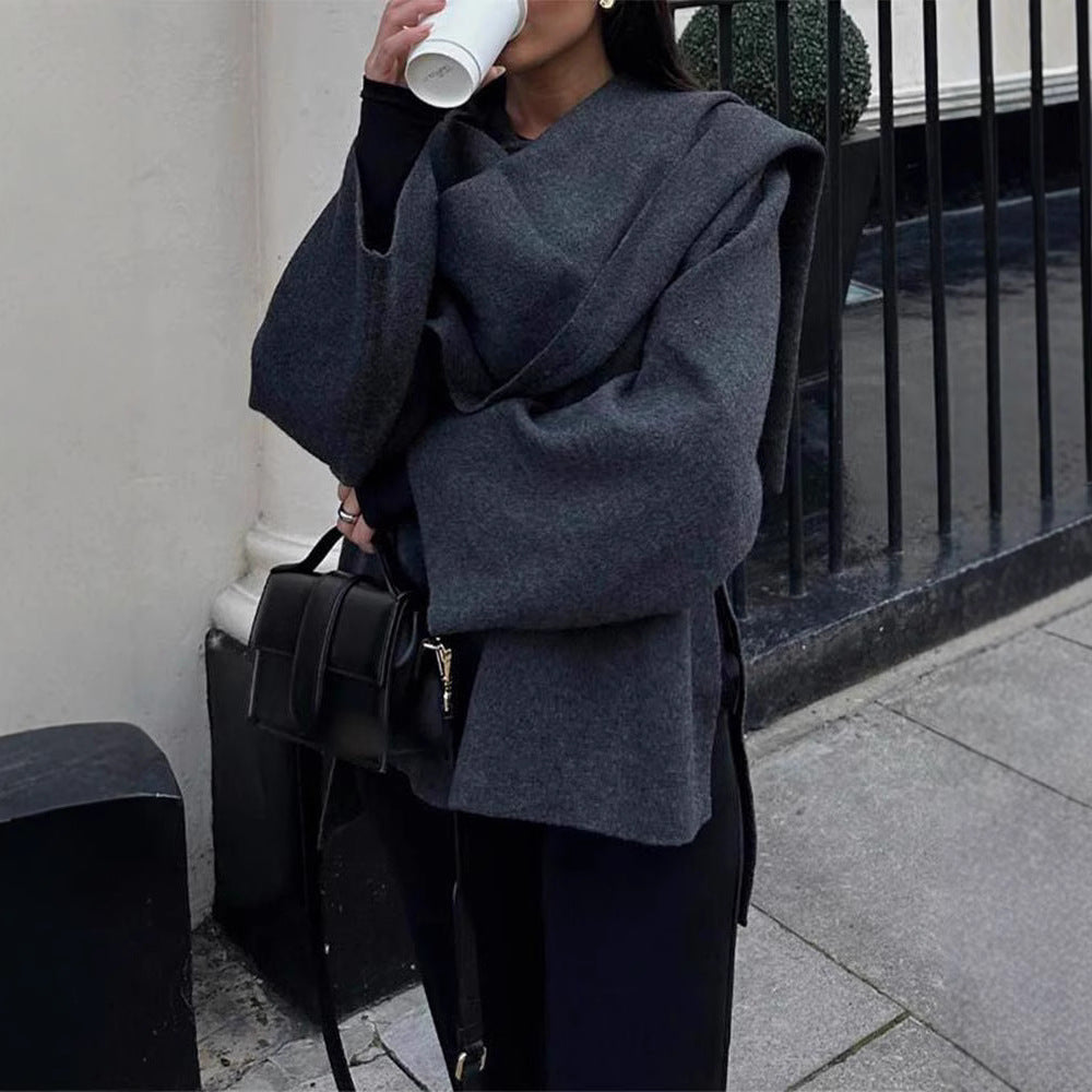Ladies Oversized Wool Jacket Lune London
