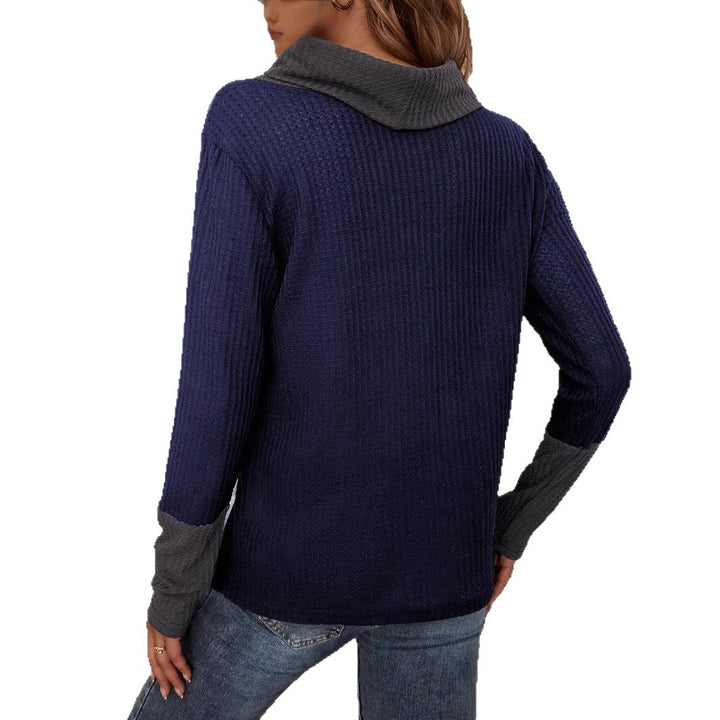 Sweater women with trendy collar Lune London