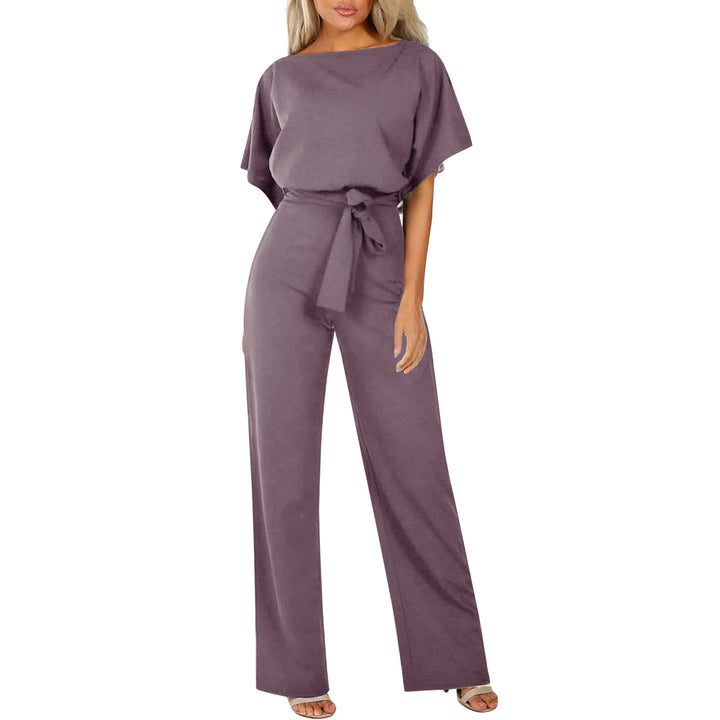 Elegant set for women consisting of a flowing blouse and flared pants Lune London