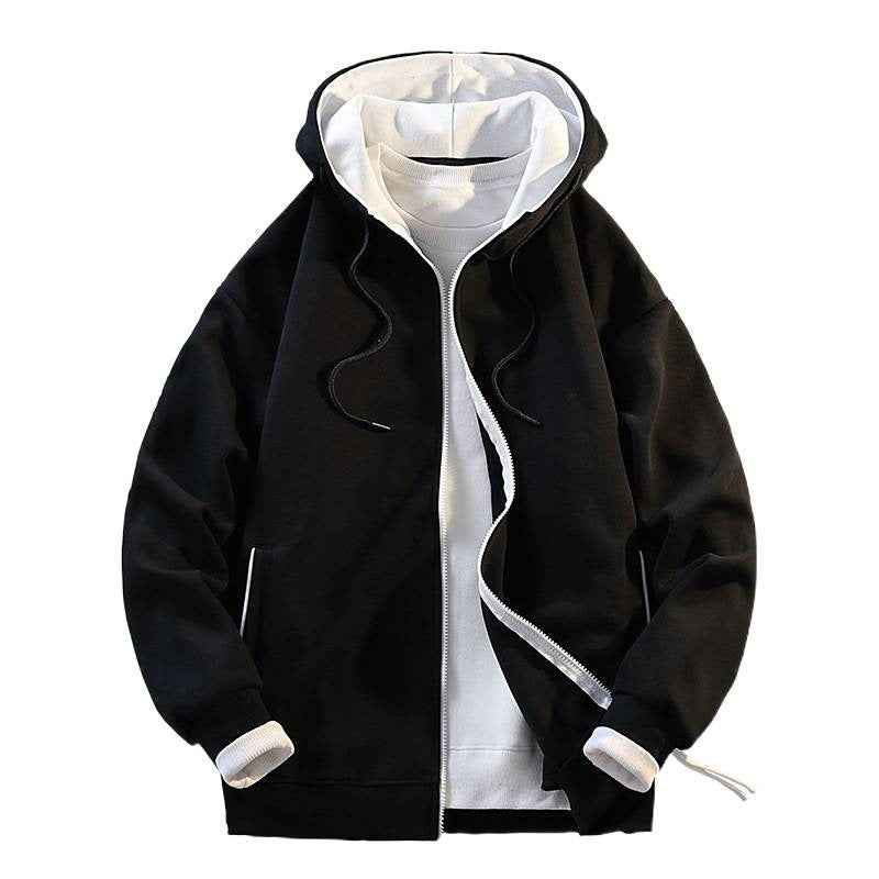Trendy hooded jacket for men with contrasting details Lune London