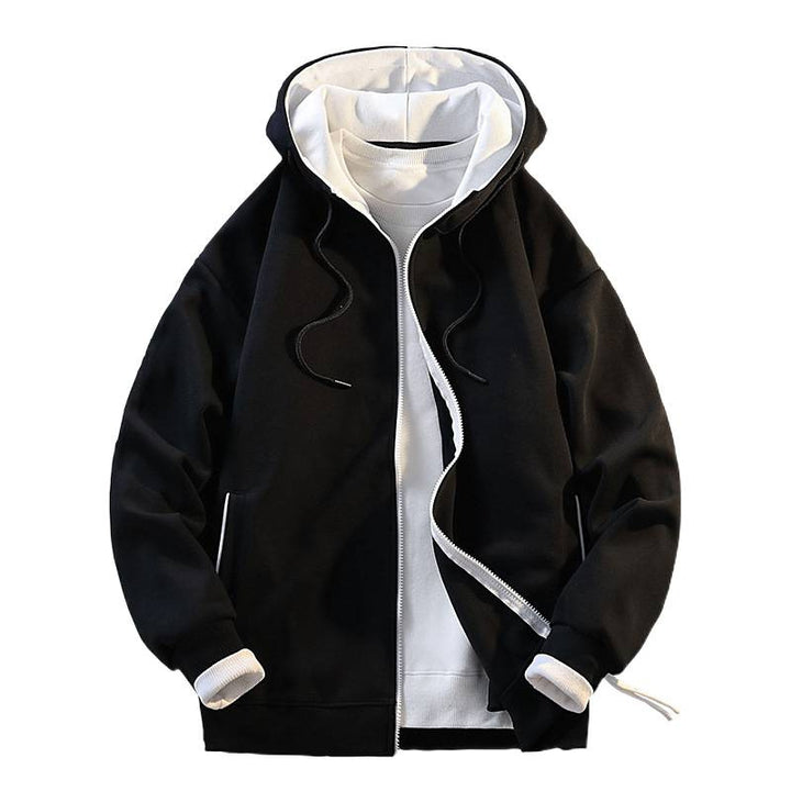 Trendy hooded jacket for men with contrasting details Lune London