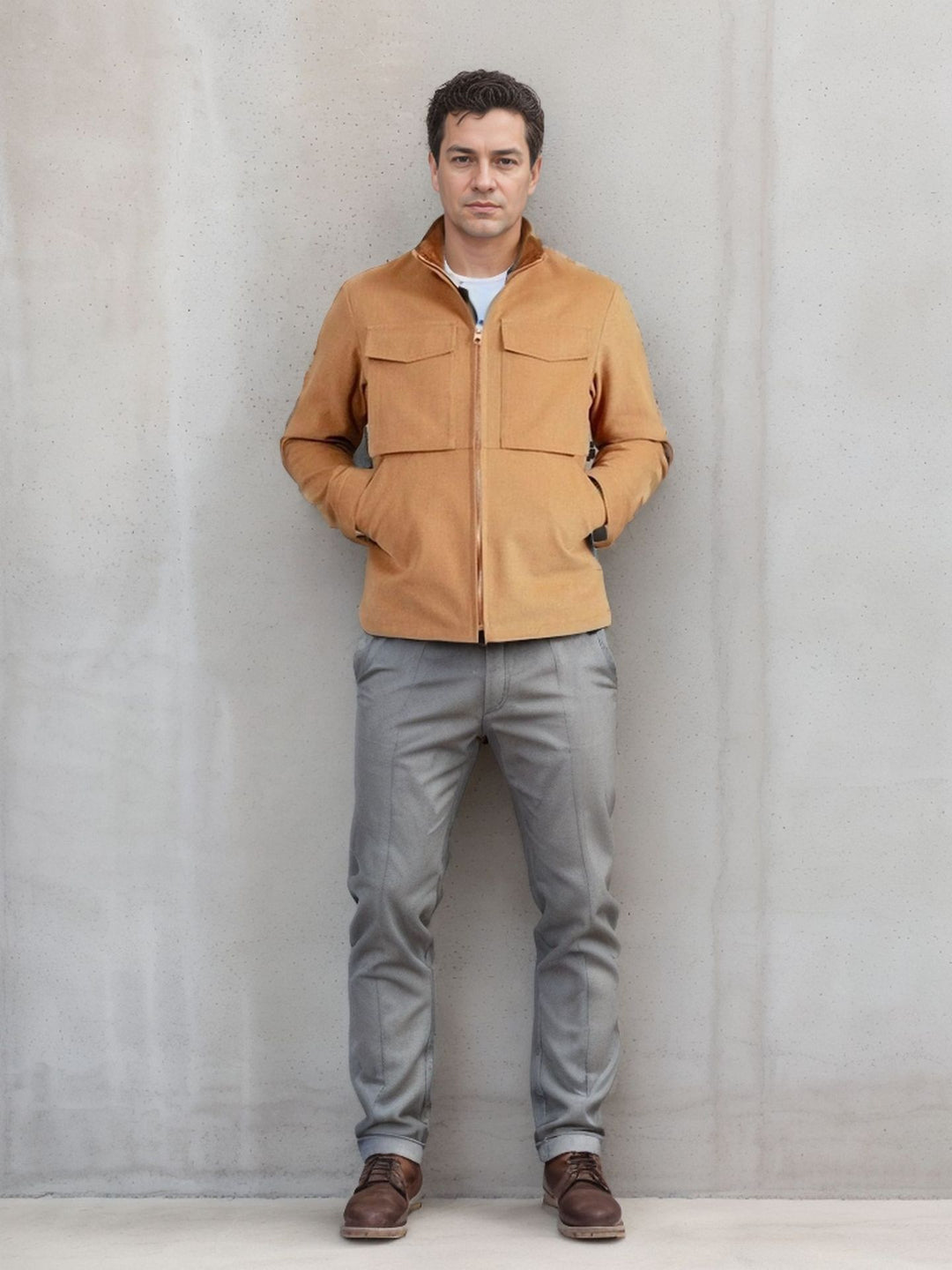 Utility jacket for men with practical pockets and modern design Lune London