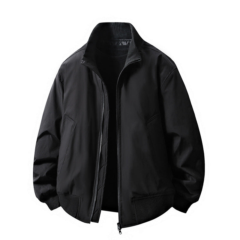 Men's Casual Transitional Jacket In Minimalist Design Lune London