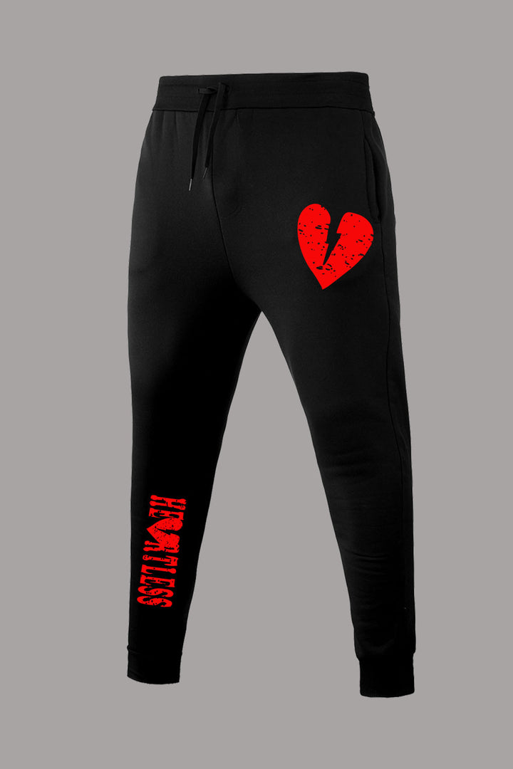 Women's jogging pants with modern heart pattern Lune London