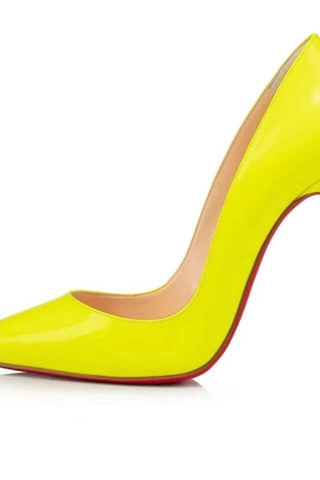 Lune London | Pointed Tapered 1Red Floor Shoes