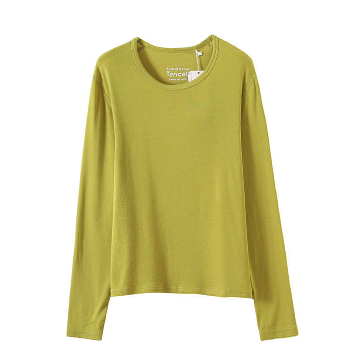 Chemise à manches longues pour femmes en jersey doux avec coupe ergonomique Chic & Stil