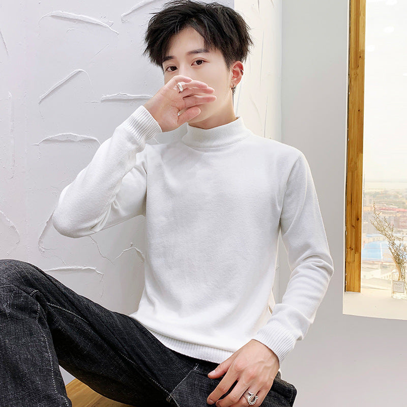 Men's high-quality fine cotton turtleneck sweater Lune London
