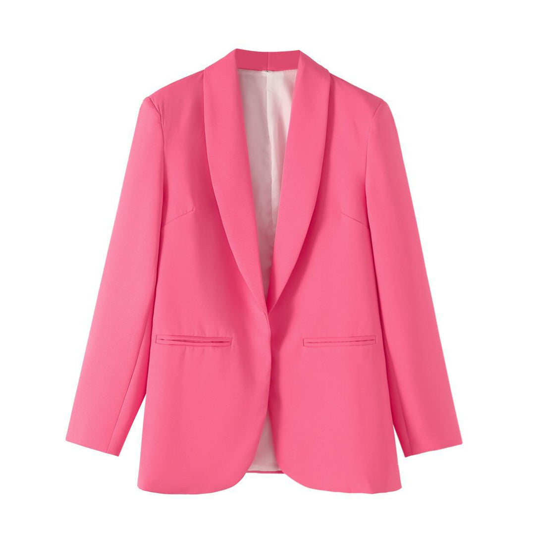 Women Elegant Blazer with Soft Shoulders and Luxurious Inner Lining Lune London