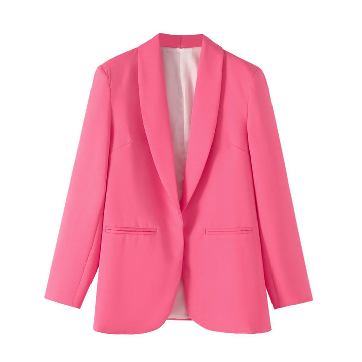 Women Elegant Blazer with Soft Shoulders and Luxurious Inner Lining Lune London