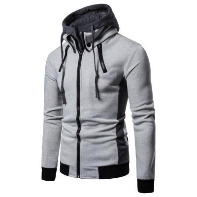Hooded jacket for men with innovative design and practical zip Lune London