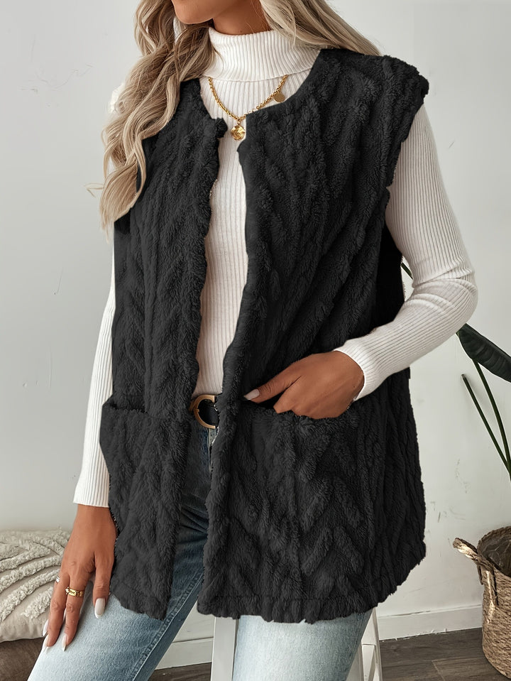 Ladies cozy vest Lune London