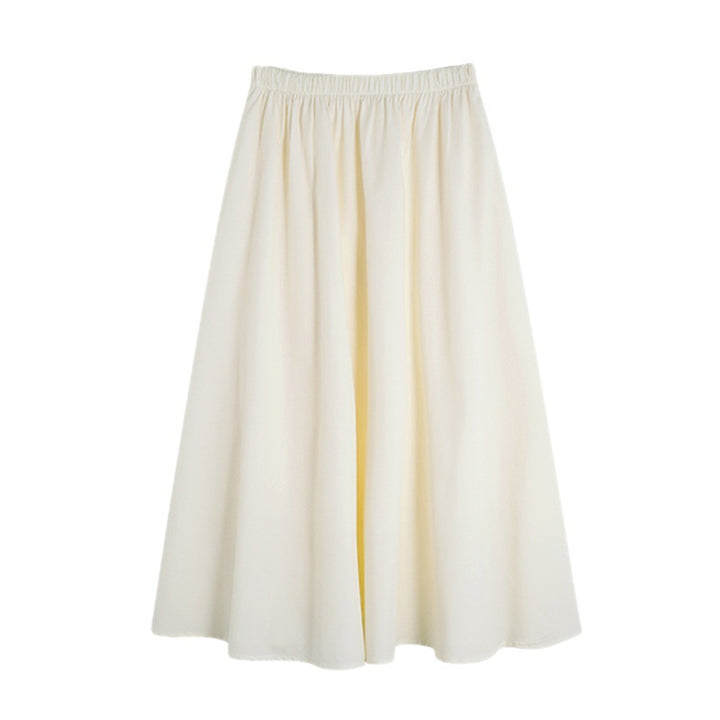 Jupe midi pour femmes avec taille élastique et ourlet évasé Chic & Stil