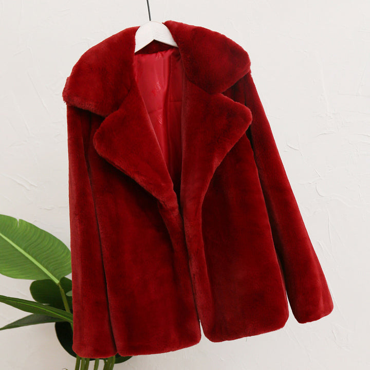 Ladies Flauscher Coat Lune London