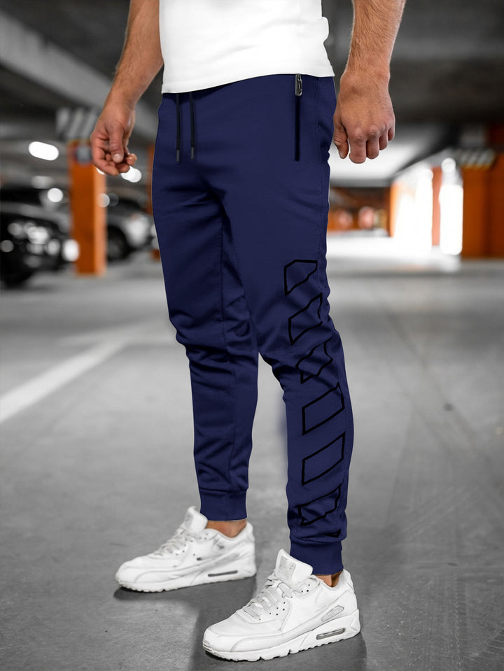 Functional sports pants for men with zippered pockets on the sides and a modern design Lune London