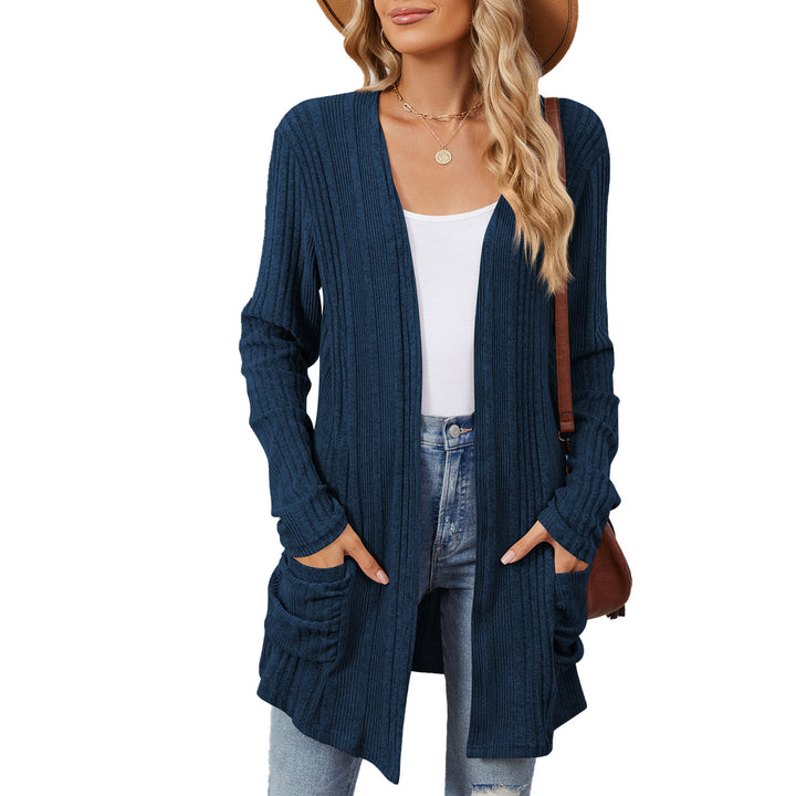 Ladies casual knit cardigan Lune London