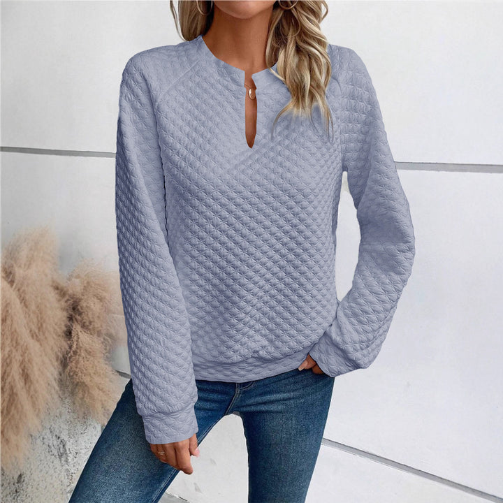 Women's sweatshirt with textured design Lune London