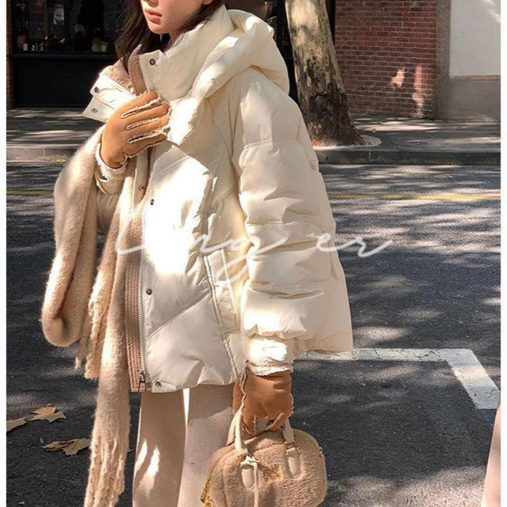 Veste matelassée de mode pour femme avec col montant Chic & Stil