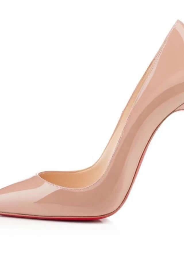 Lune London | Pointed Tapered 1Red Floor Shoes