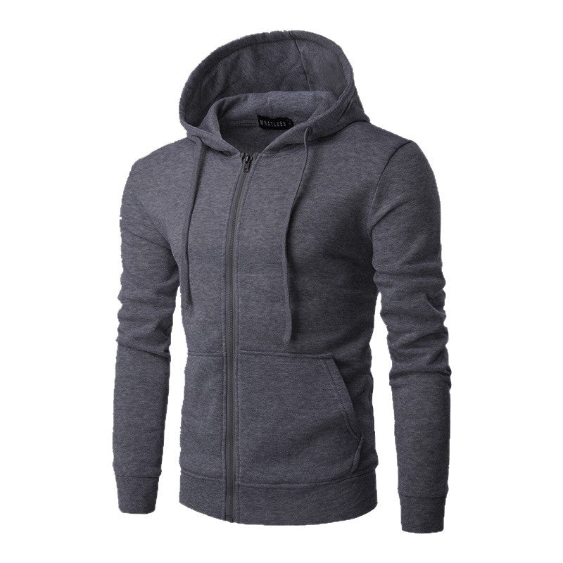 Women's lightweight hooded jacket with full-length zipper and practical pockets Chic & Stil