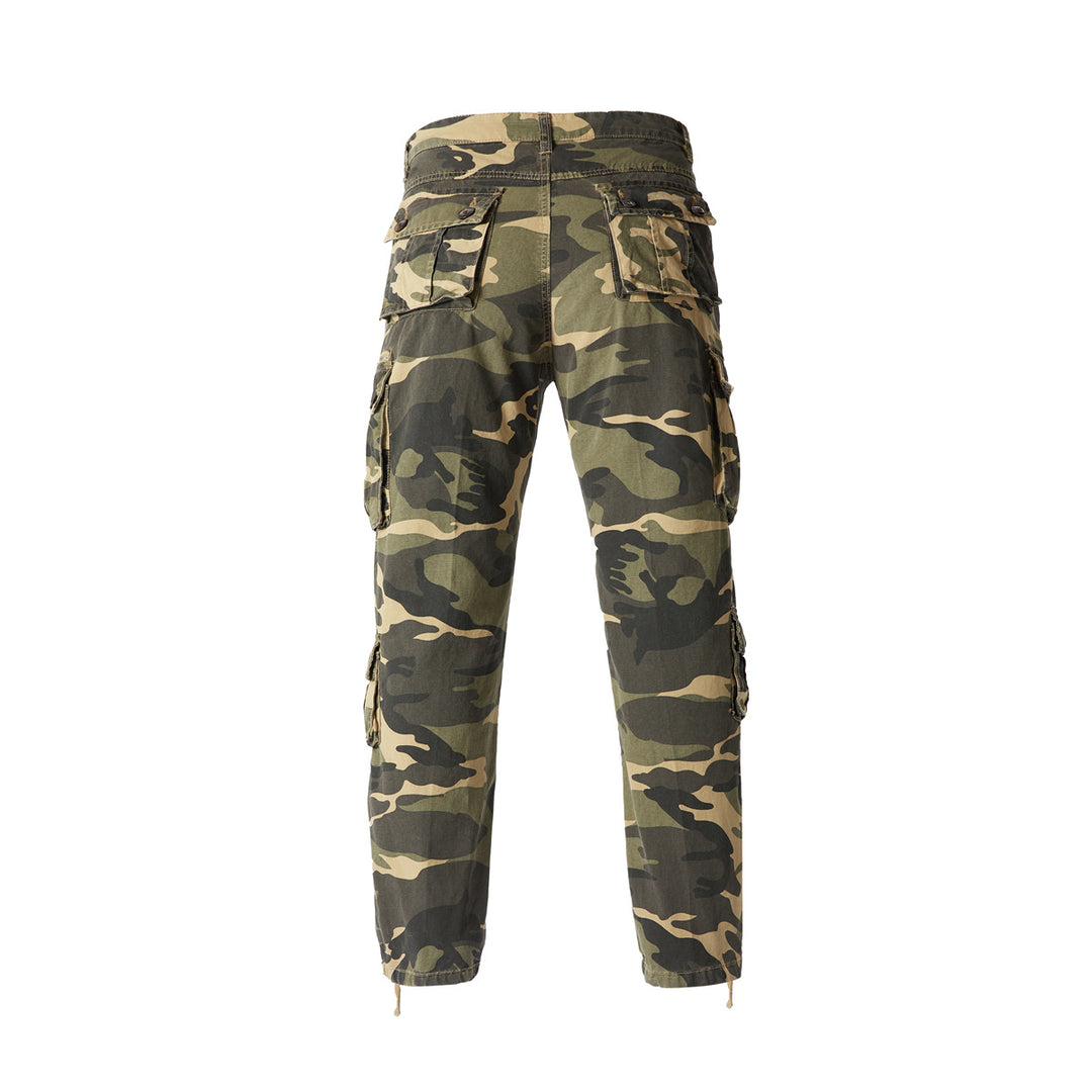 Pantalon cargo fonctionnel pour hommes avec de nombreuses poches Lune London
