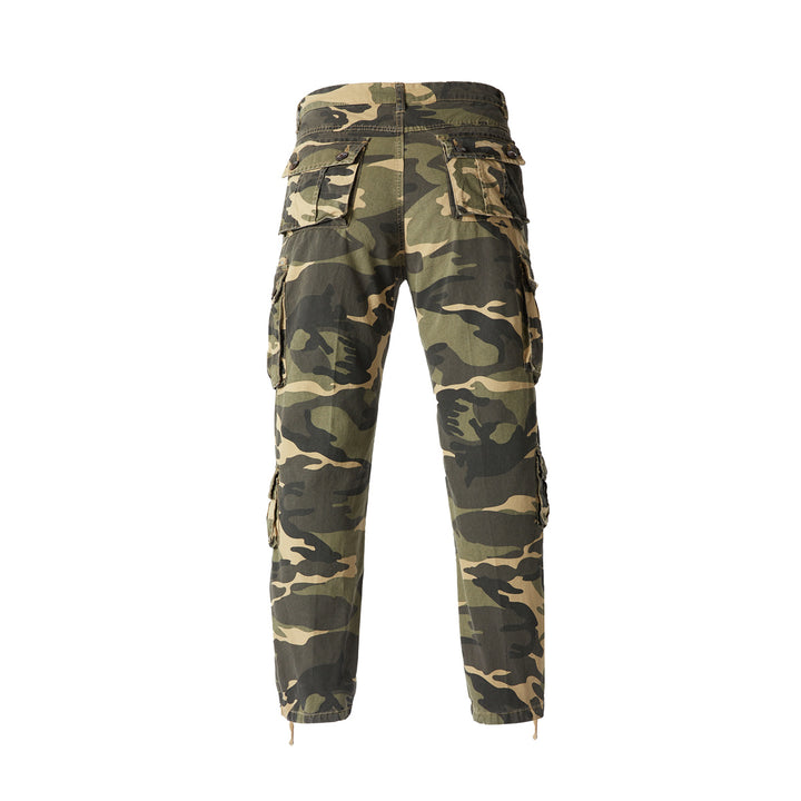 Pantalon cargo fonctionnel pour hommes avec de nombreuses poches Lune London