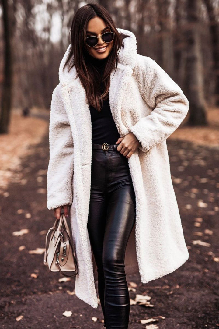 Ladies Oversized Soft Chic Coat
