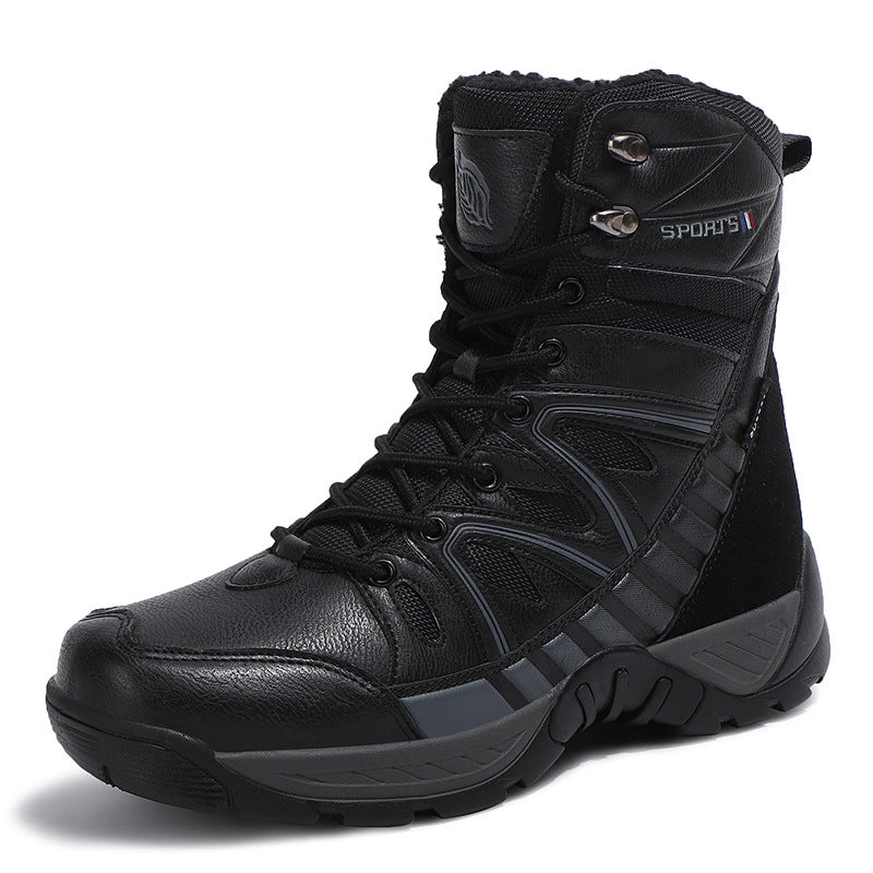 Waterproof winter hiking boots for women with insulating lining and non-slip sole Lune London